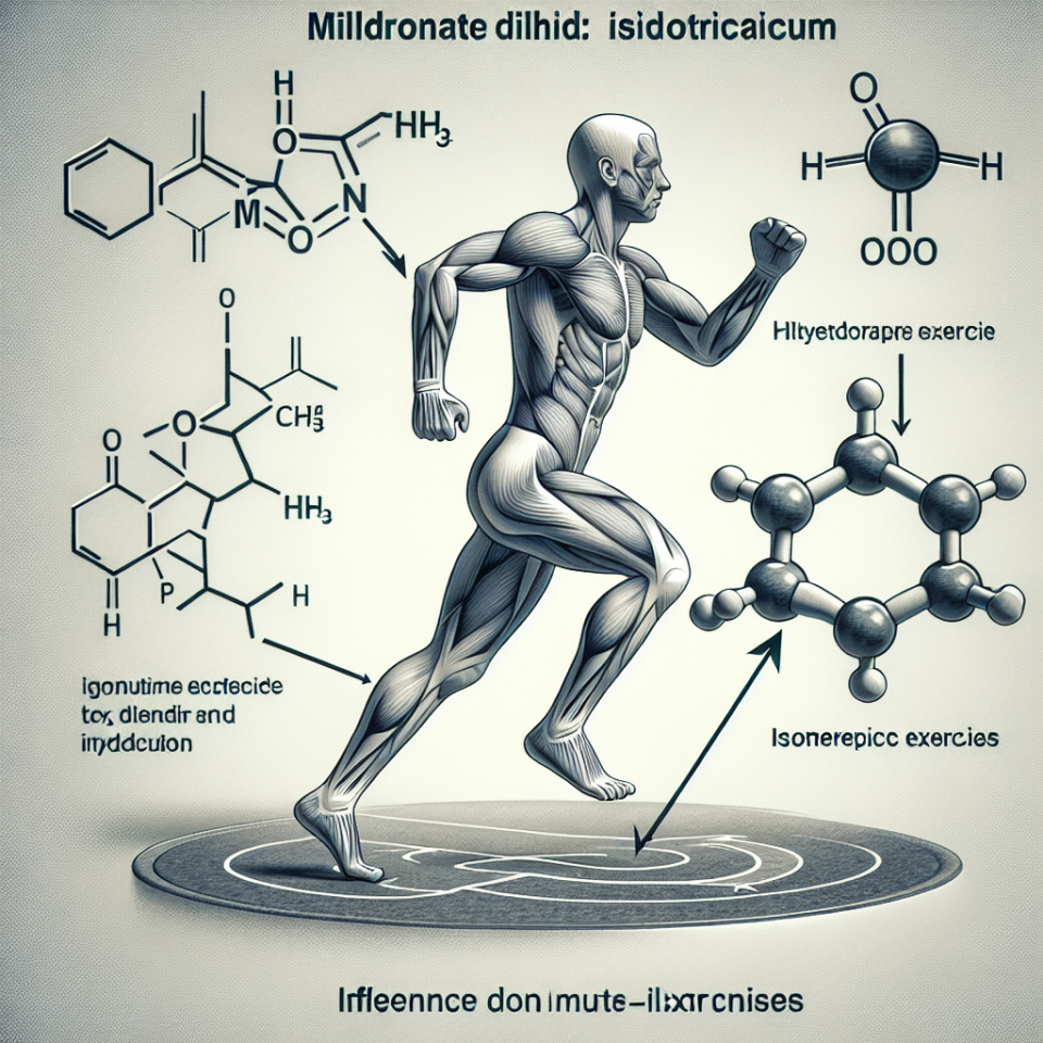 Cómo influye Mildronate Dihydricume en ejercicios isométricos