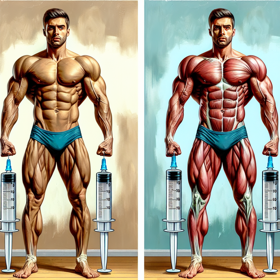 Diferencias en resultados al usar Propionato de drostanolona con y sin insulina