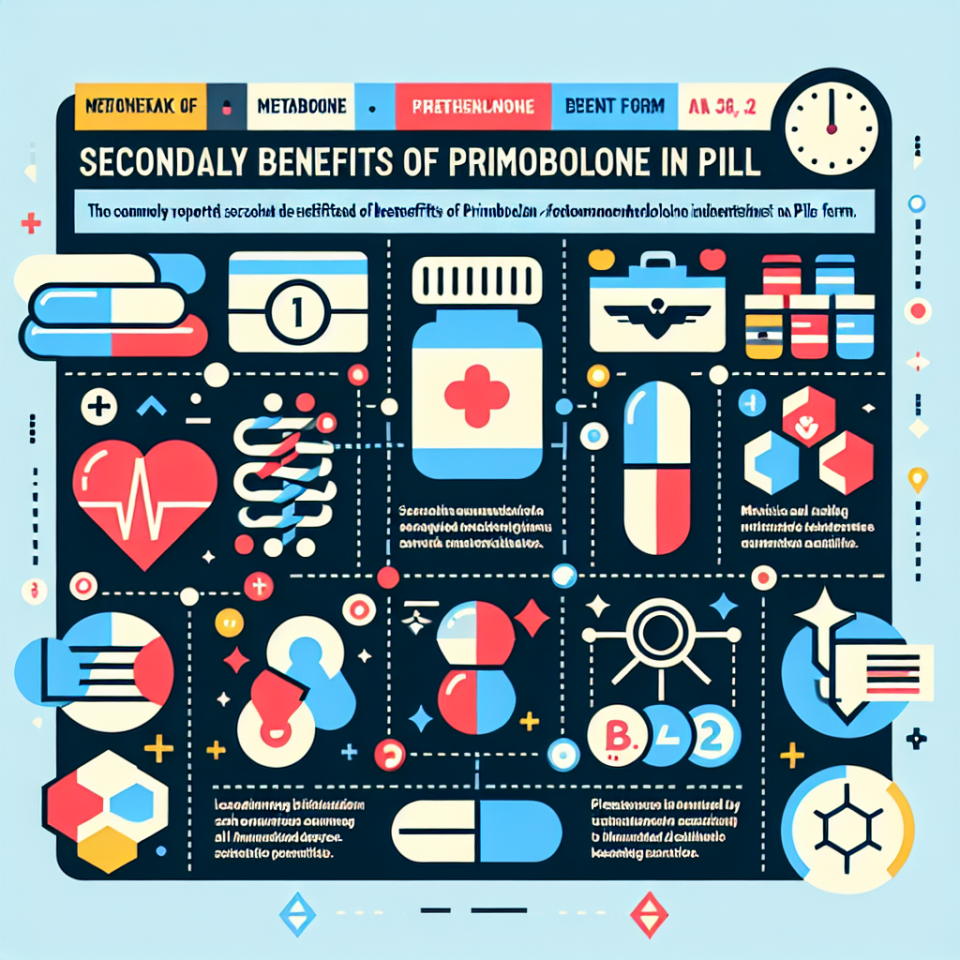 Qué beneficios secundarios se reportan con Primobolan (Metenolona) pastillas