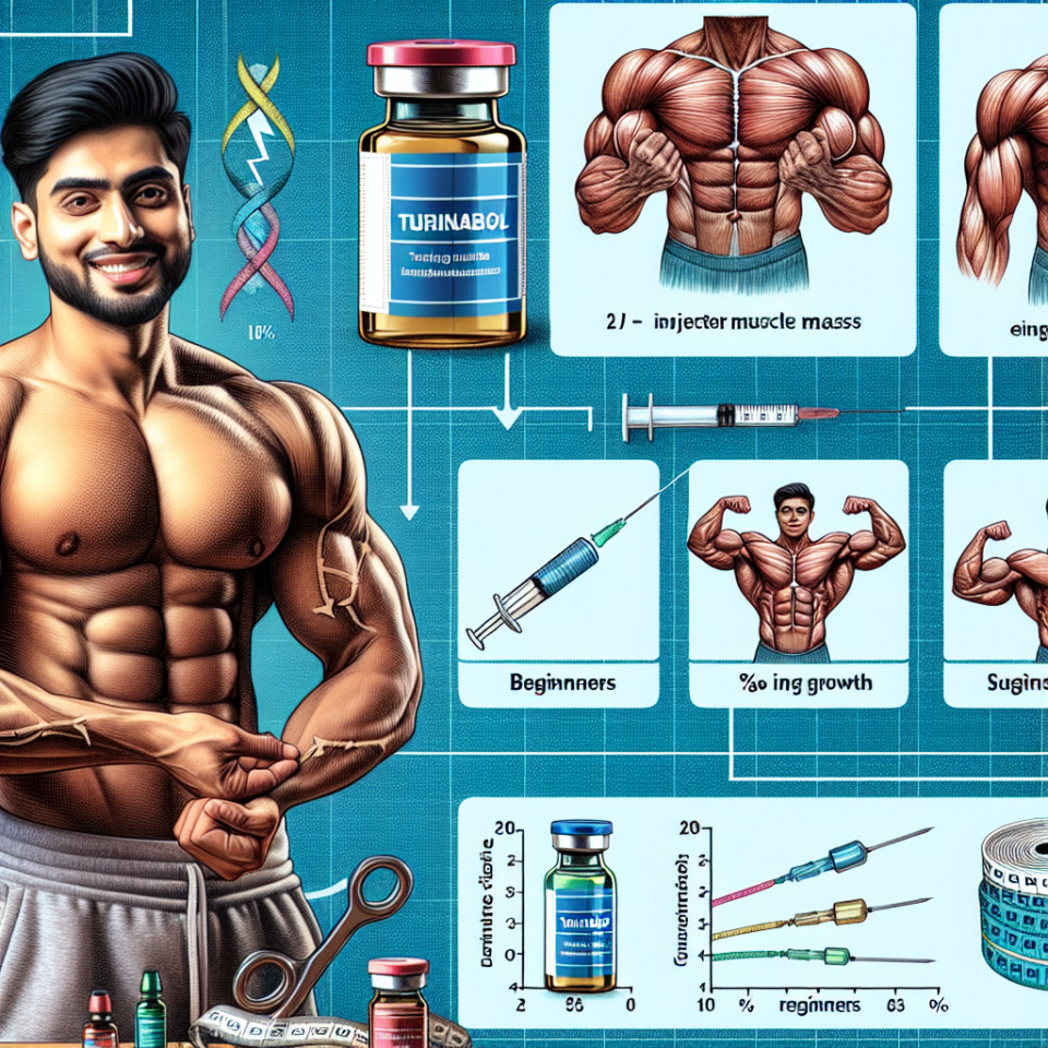 Turinabol inyectable y ritmo de crecimiento muscular en principiantes