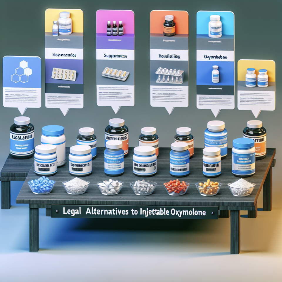 Alternativas legales a Oximetolona inyectable