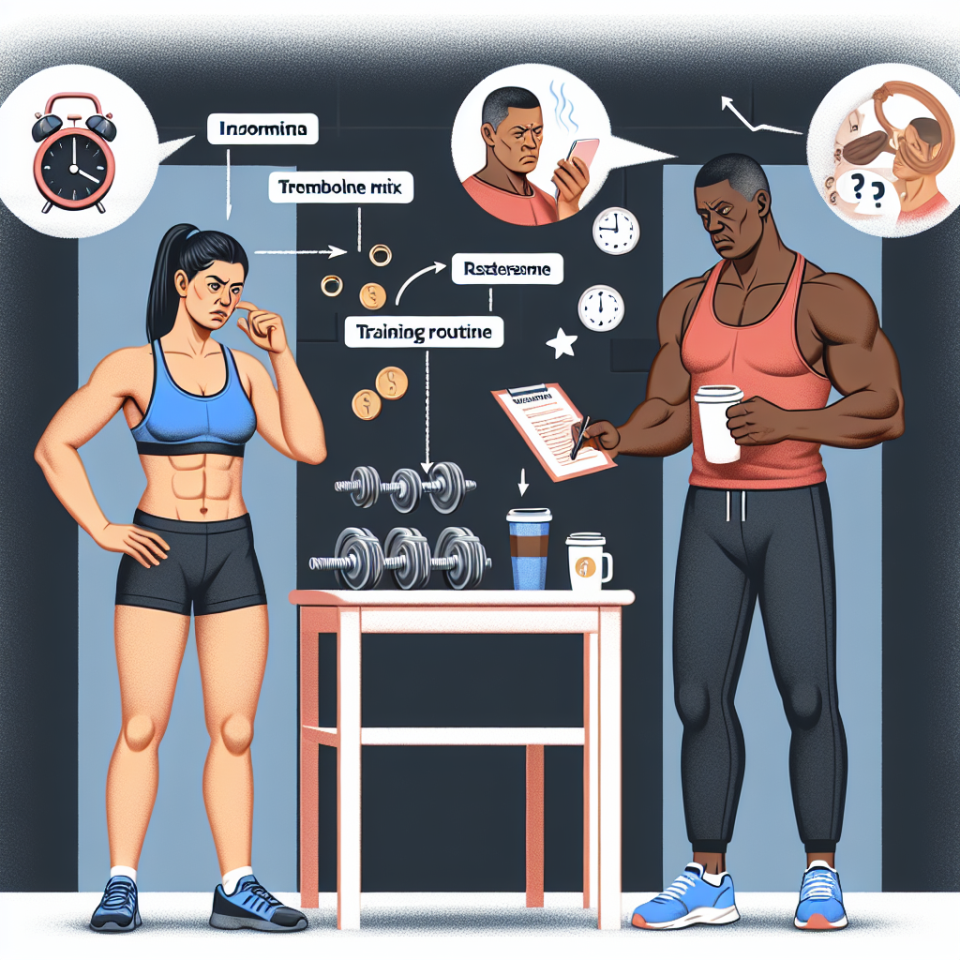 Cómo ajustar el entrenamiento si Trembolona mix (mezcla de trembolona) produce insomnio