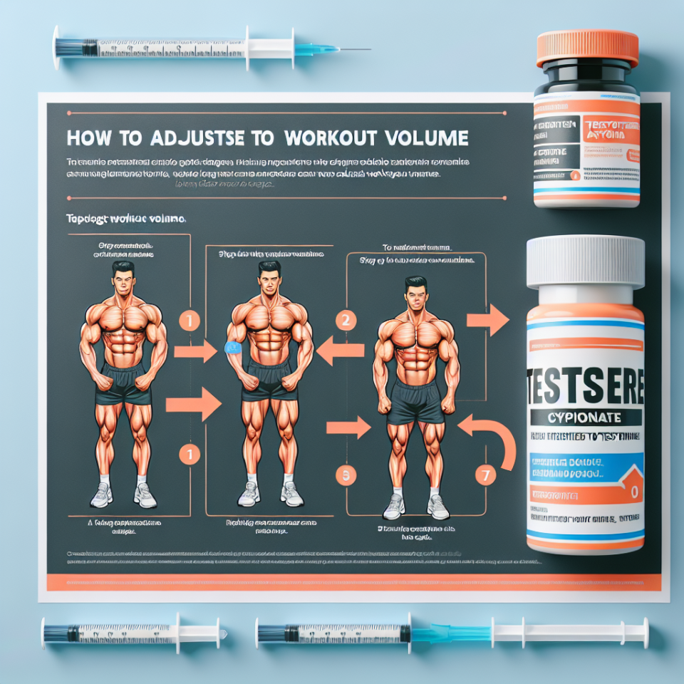 Cómo ajustar el volumen de entrenamiento al usar Cipionato de testosterona