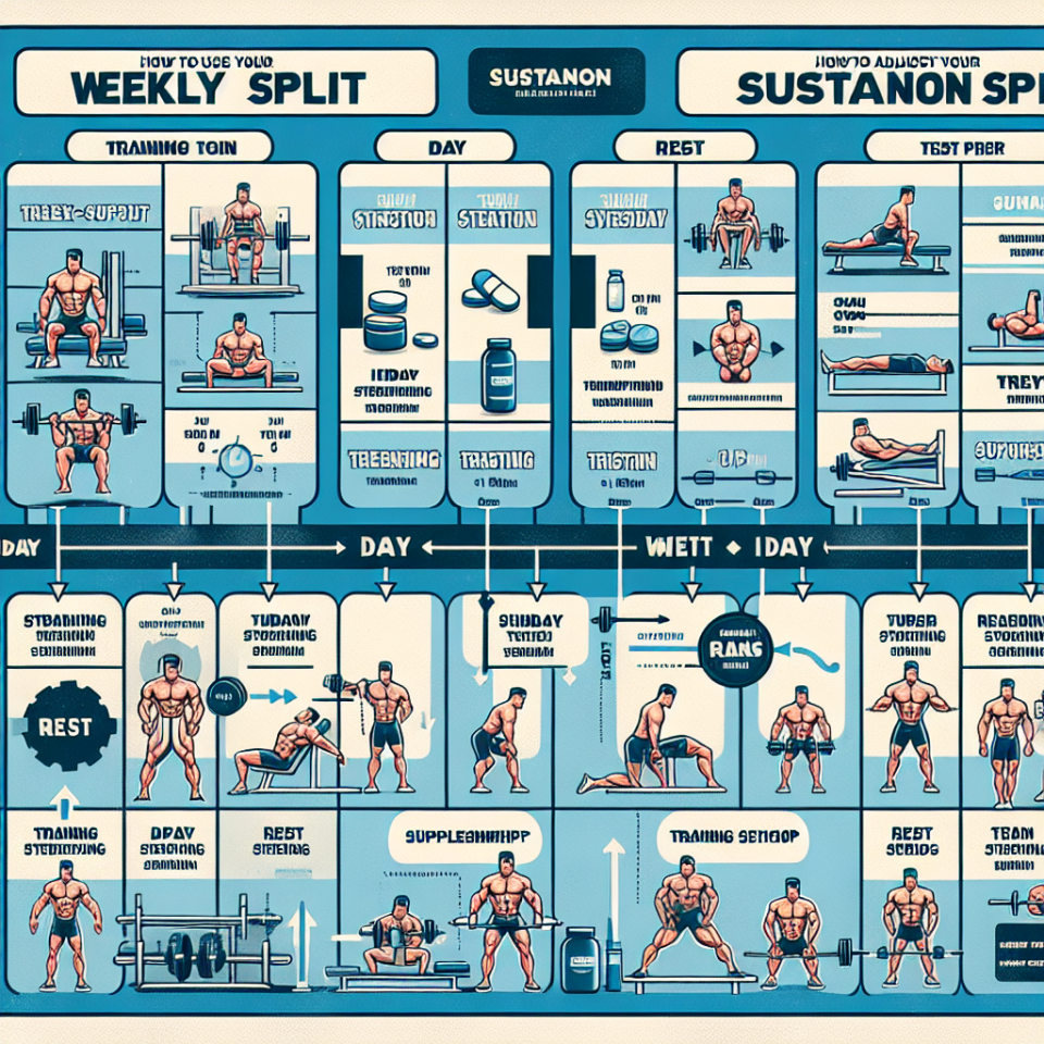 Cómo ajustar tu split semanal al usar Sustanon