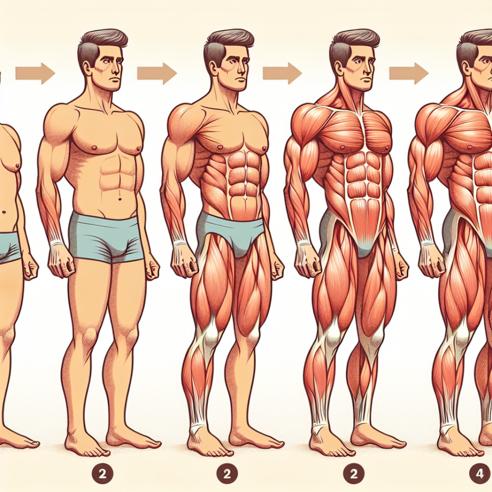 Fenilpropionato de testosterona y cambios en la composición corporal
