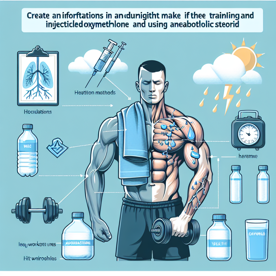 Qué adaptaciones hacer si entrenas en clima caluroso con Oximetolona inyectable