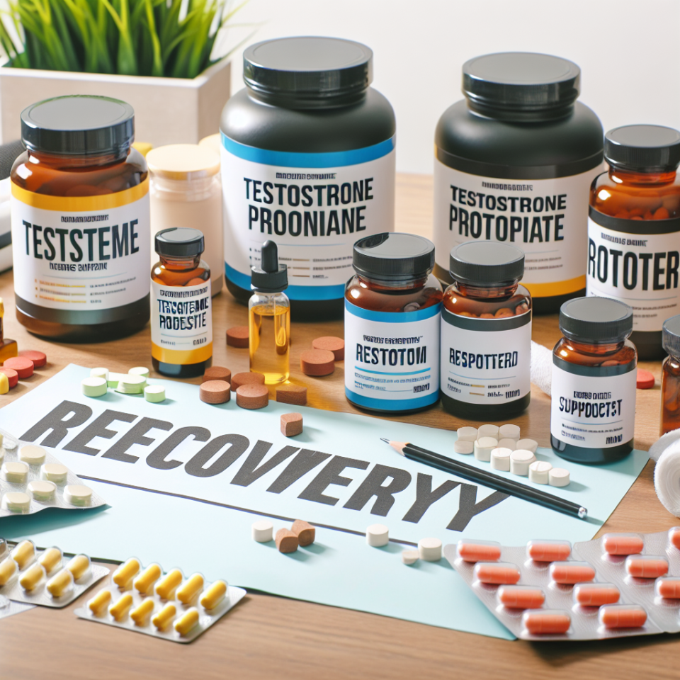 Qué suplementos de recuperación combinan bien con Propionato de testosterona