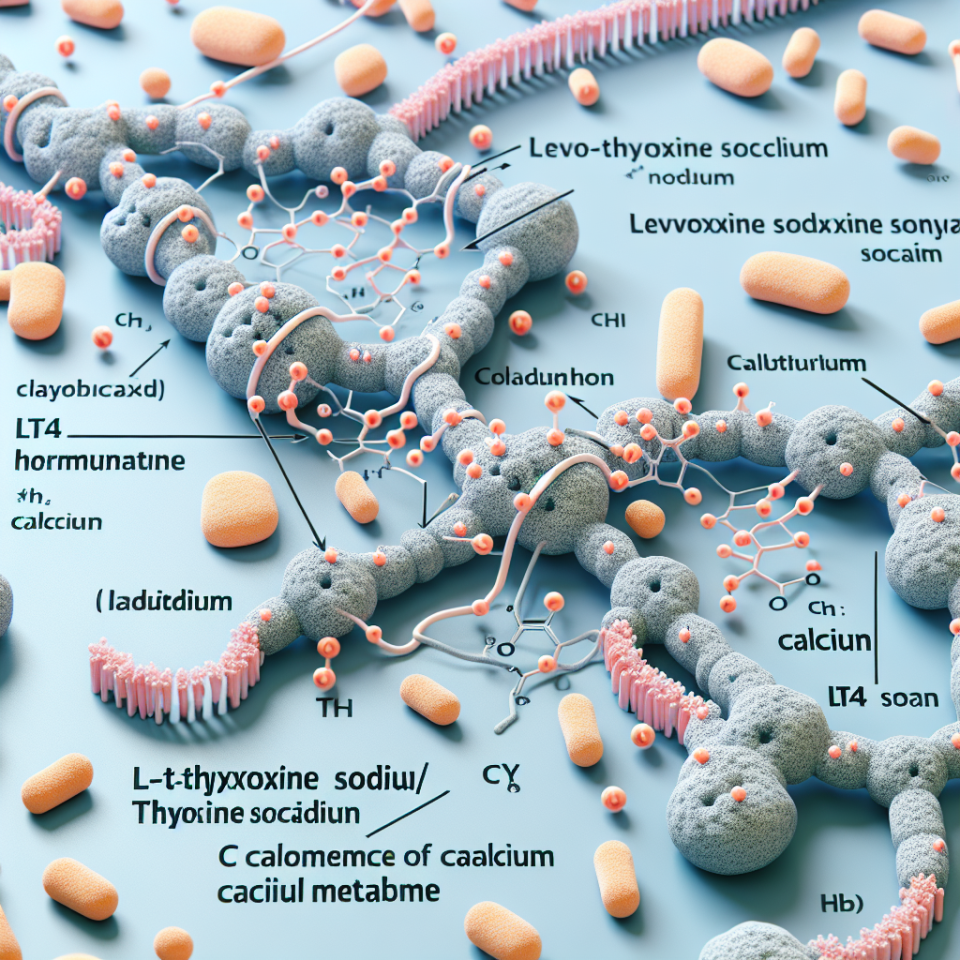 Cómo afecta L-Thyroxine Sodium/Levothyroxine Sodium (LT4 sodium) al metabolismo del calcio