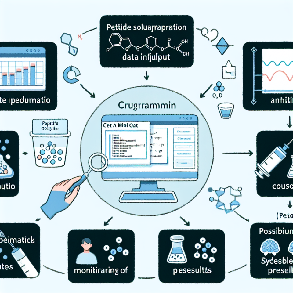 Cómo programar un minicut usando Preparados de péptidos