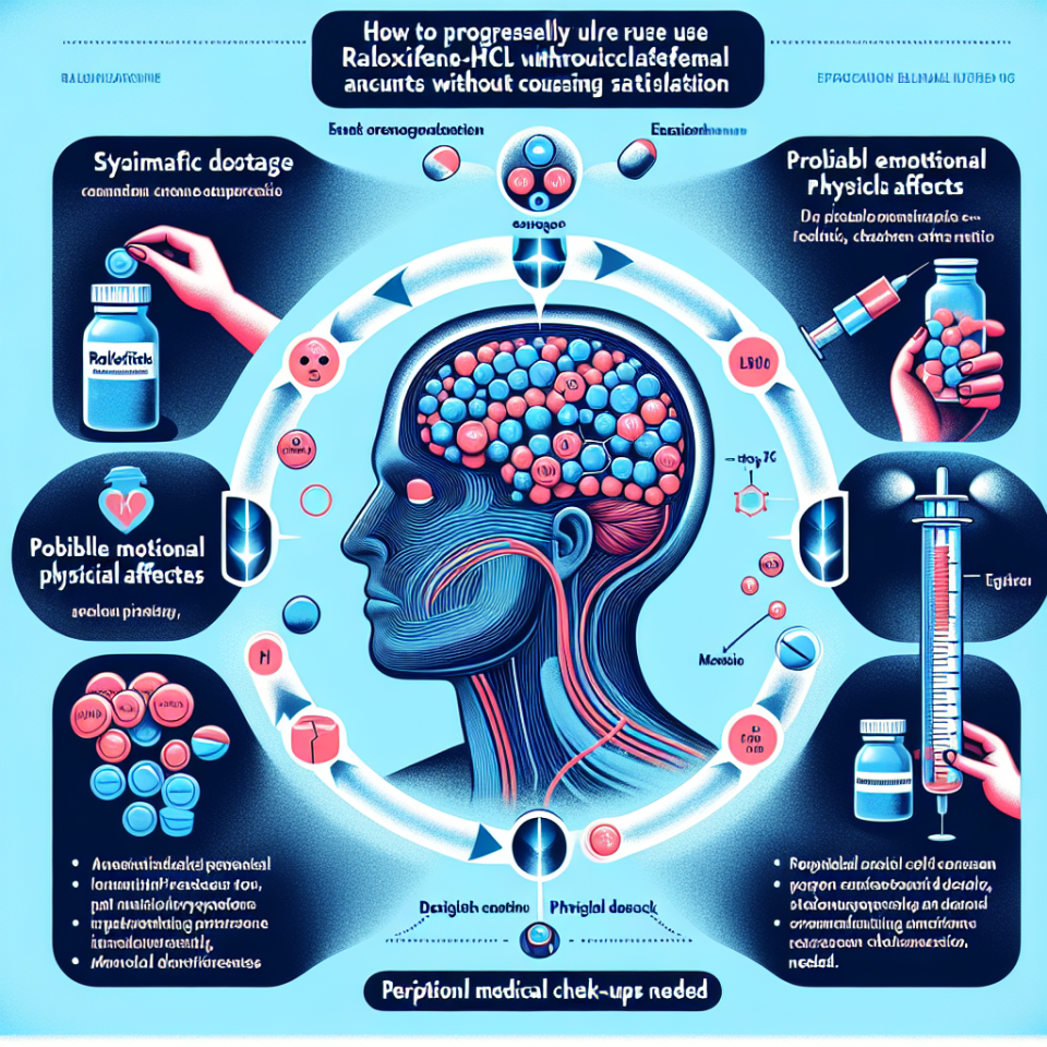 Cómo usar Raloxifen-HCl de forma progresiva sin saturación