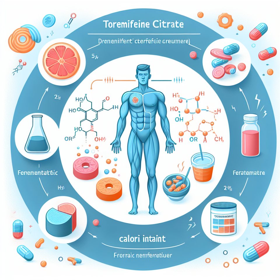 Cuánto impacta Citrato de toremifeno en tu consumo calórico