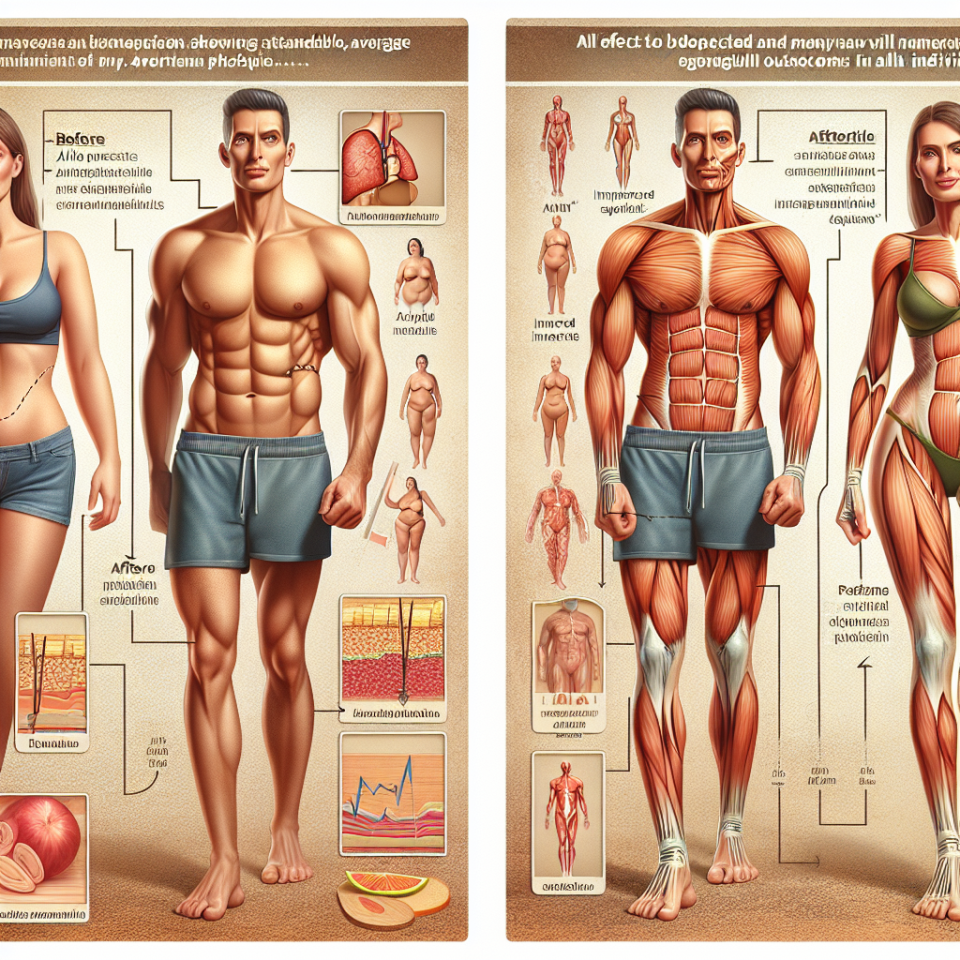 Diferencias entre resultados físicos y estéticos con Semaglutid