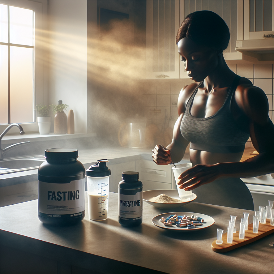 Preparados de péptidos y entrenamiento en ayunas