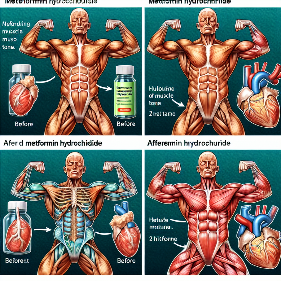 Qué cambios hay en el tono muscular al usar Metformin Hydrochlorid