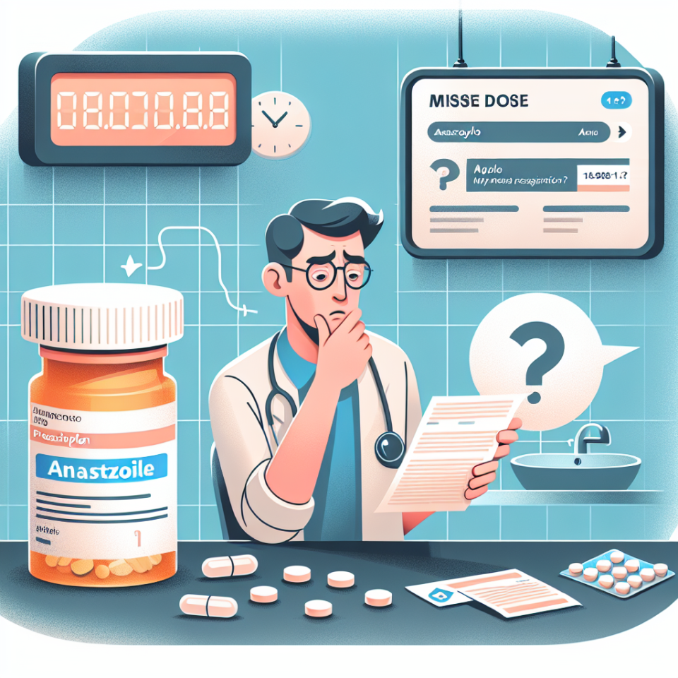 Qué hacer si se olvida una dosis de Anastrozol