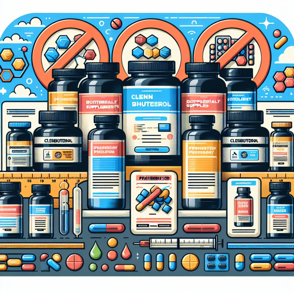Suplementos prohibidos con Clenbuterol