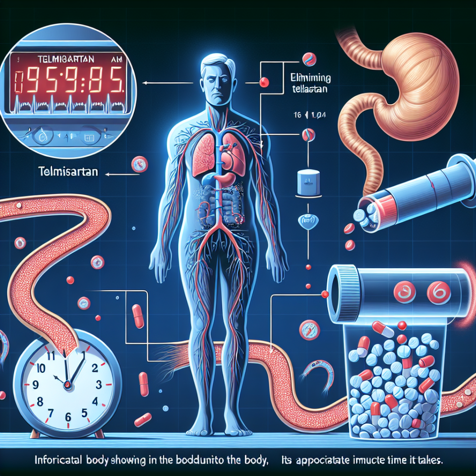 Cuánto tarda el cuerpo en eliminar Telmisartan