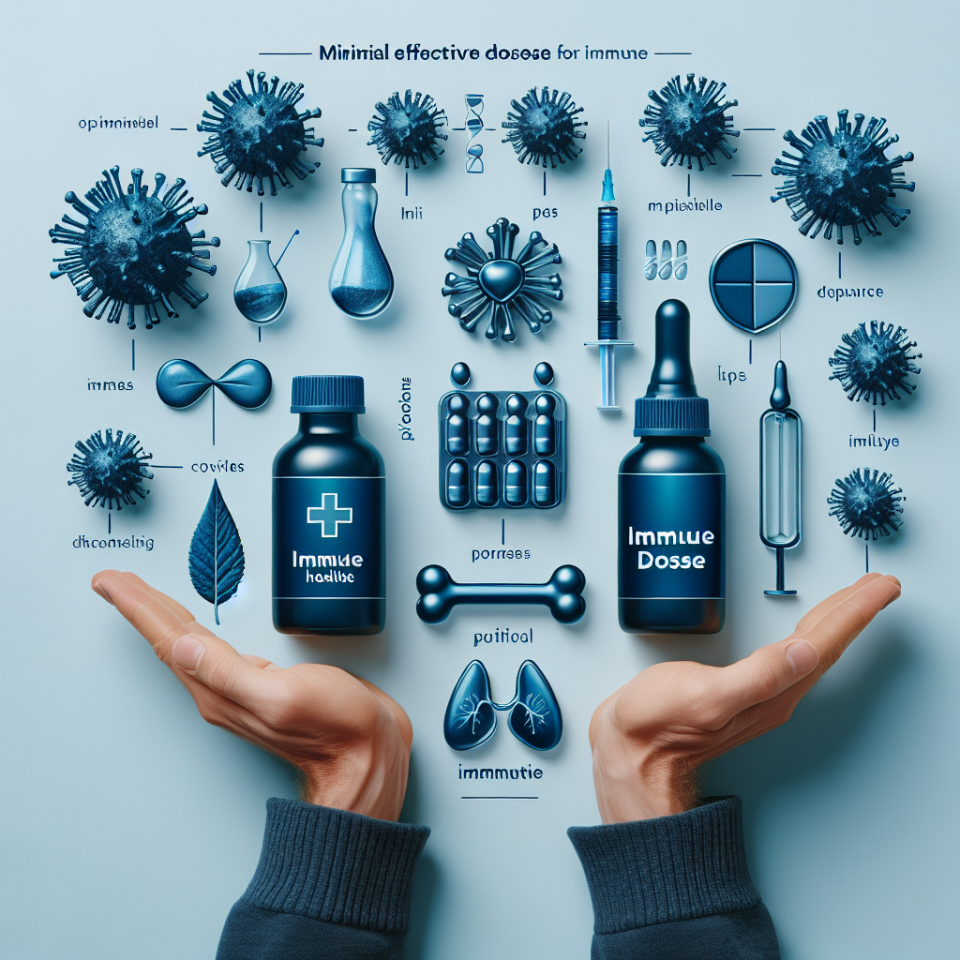 Dosis mínimas efectivas de Salud inmunológica
